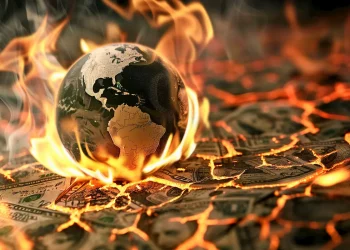 imagem do aquecimento do planeta terra